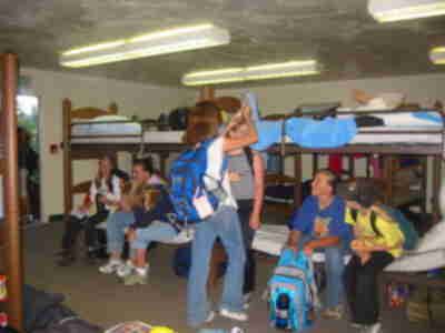 Bunkhouse time for the girls