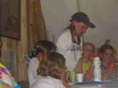 Bryn presenting the pro side