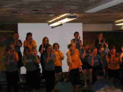 The Creative Dramatics presentation