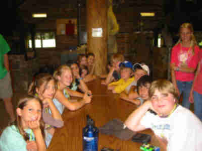 The beginning of our first core class in the Wildlife Building