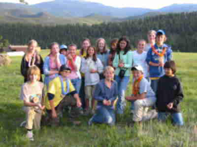 The group with Kidneus beaneus in hand