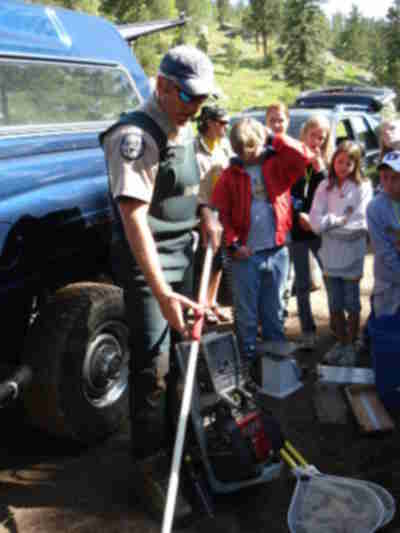 Paul Winkle with the Colorado Division of Wildlife