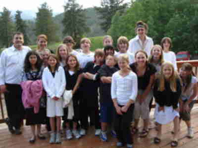 The entire group after dinner