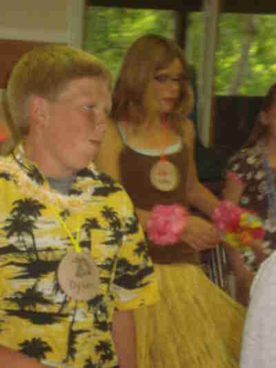 Dylan dancing the Electric Slide