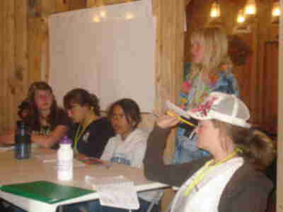 The pro elk team during the debate