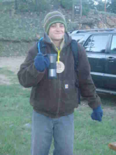 Andrew trying to warm up