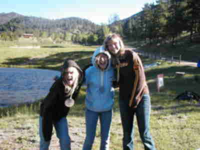 Laura, Erin and Mackenzie