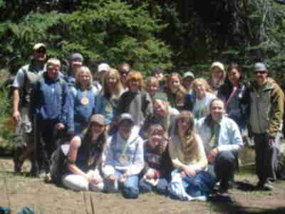 The group at Beer Creek